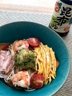 こぶおろしで和風冷やし中華うどん☆-レシピのメイン写真