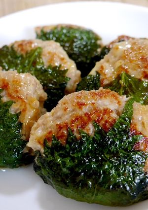 大葉で包んだチーズin鶏つくね-レシピのメイン写真
