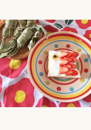 鯉のぼりのオープンサンド-レシピのメイン写真