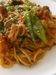 ♡茄子とフレッシュトマトのパスタ♡-レシピのメイン写真