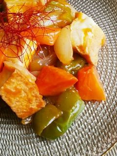 ✨厚揚げと野菜の甘酢炒め✨-レシピのメイン写真