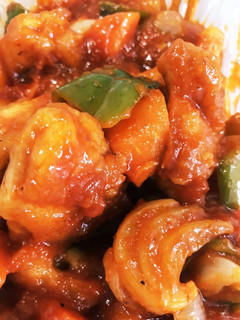 簡単お弁当のおかず『鶏肉のトマト煮込み』-レシピのメイン写真