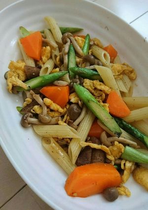 彩り野菜のパスタ-レシピのメイン写真