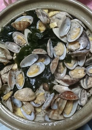 土鍋であさりごはん-レシピのメイン写真