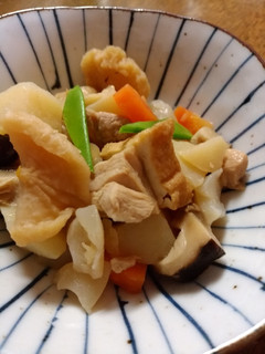 郷土の味!干しかぶとたけのこの煮物-レシピのメイン写真