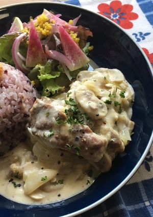 ポークストロガノフ-レシピのメイン写真
