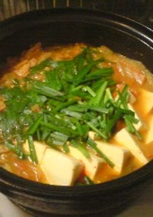 納豆が効いてる!キムチチゲ-レシピのメイン写真
