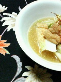 ホッっとする✿白菜と❀厚揚げの✿煮物-レシピのメイン写真