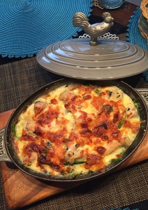 鳥モモ肉とほうれん草の簡単グラタン-レシピのメイン写真