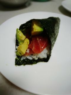 ポキ手巻き♪-レシピのメイン写真