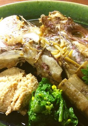 鯛のあら煮-レシピのメイン写真