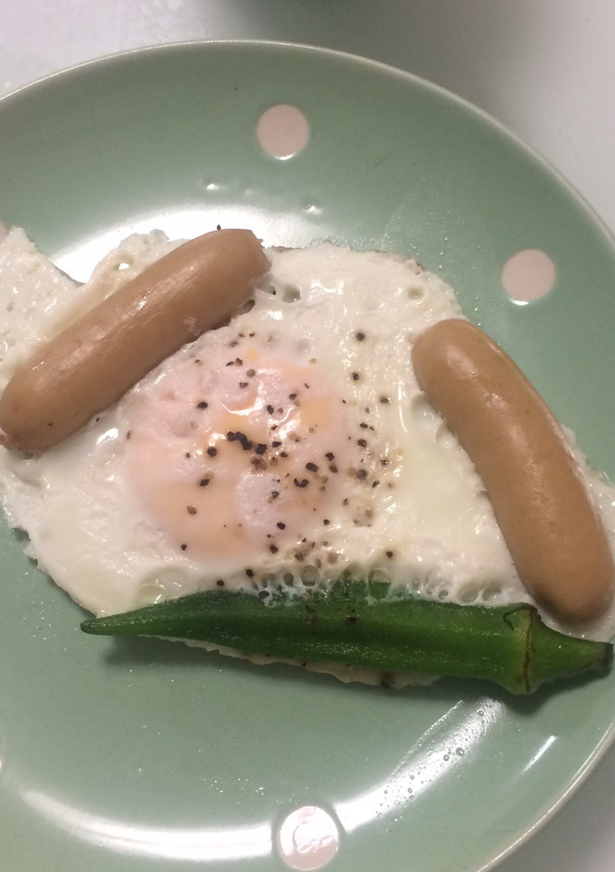 やさいうまうま目玉焼き！'ω'-レシピのメイン写真