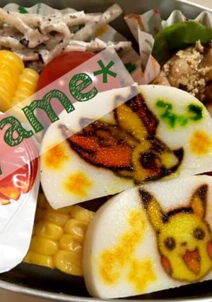 キャラ弁 ポケモン ピカチュウ-レシピのメイン写真