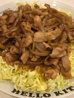 豚バラの、トンテキソース炒め!-レシピのメイン写真