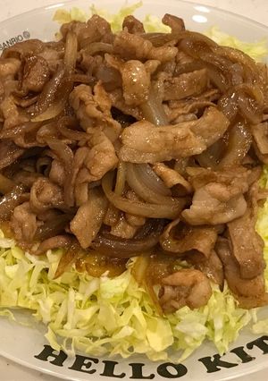 豚バラの、トンテキソース炒め！-レシピのメイン写真