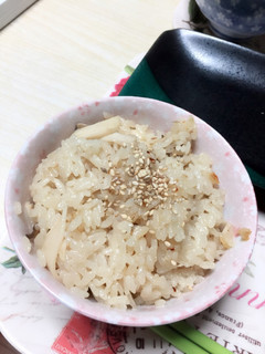 簡単☆エリンギ炊き込みご飯-レシピのメイン写真