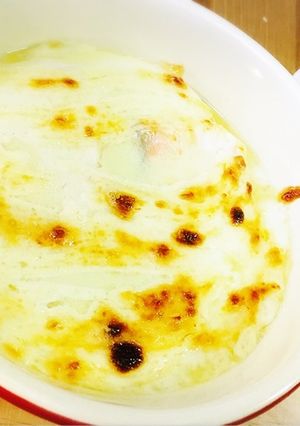 サーモンのモッツレラ焼き ココナッツ添え-レシピのメイン写真