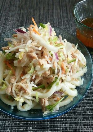 レンジde超簡単♡大根サラダうどん♪-レシピのメイン写真