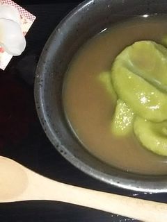 温でも冷でも♪抹茶のおしるこ-レシピのメイン写真