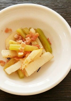 長芋となすで離乳食-レシピのメイン写真