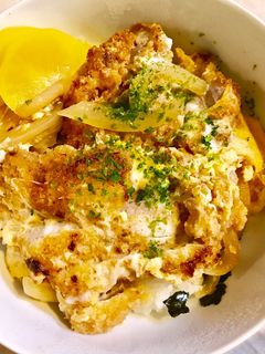 作り置きヒレカツde簡単カツ丼♪-レシピのメイン写真