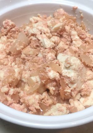 ヘルシー☆たらこのガラガラ豆腐-レシピのメイン写真