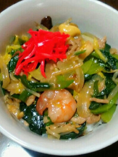 野菜タップリ!中華丼-レシピのメイン写真