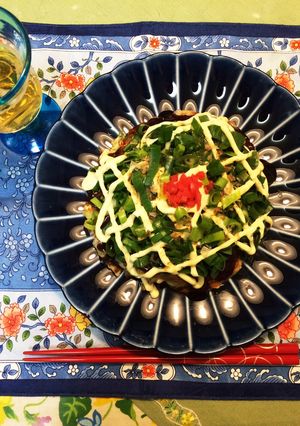 長芋とおからのカリっとふわとろお好み焼き-レシピのメイン写真