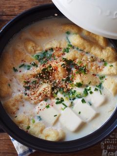 とろとろ〜『とろける湯豆腐』糖質制限-レシピのメイン写真