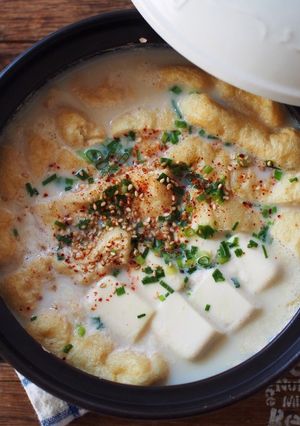 とろとろ〜『とろける湯豆腐』糖質制限-レシピのメイン写真