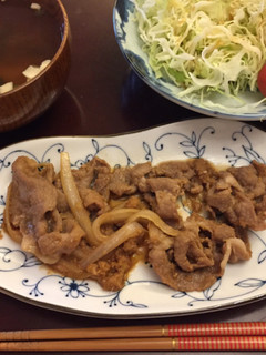 ノンオイルで焼く甘くない生姜焼き-レシピのメイン写真