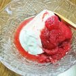 ♡ゴロゴロいちごのソース♡低カロ♡