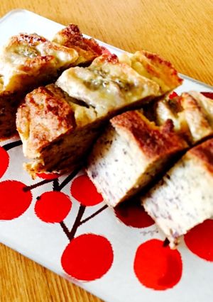 生おから入りバナナケーキ-レシピのメイン写真