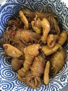 糸こんと鶏皮の甘辛煮-レシピのメイン写真