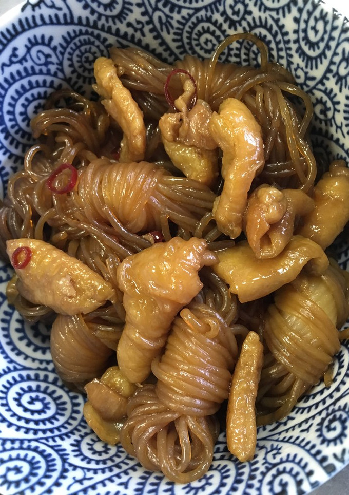 糸こんと鶏皮の甘辛煮-レシピのメイン写真