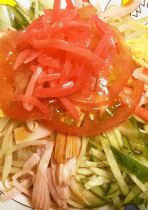 超楽々 冷やし中華 はじめました〜！醤油-レシピのメイン写真
