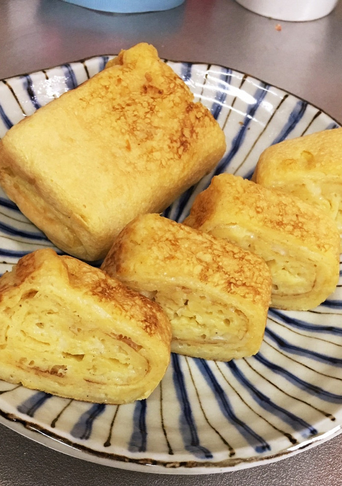 簡単時短✱ふんわりもちもち卵焼き-レシピのメイン写真