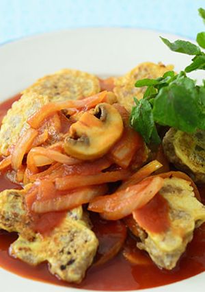 大豆のお肉のピカタ-レシピのメイン写真