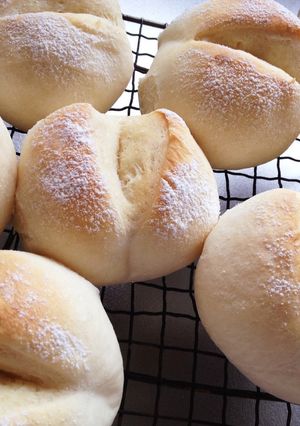 甘酒の手ごねパン 硬め-レシピのメイン写真