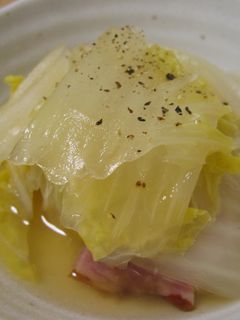 白菜とベーコンの蒸し煮-レシピのメイン写真