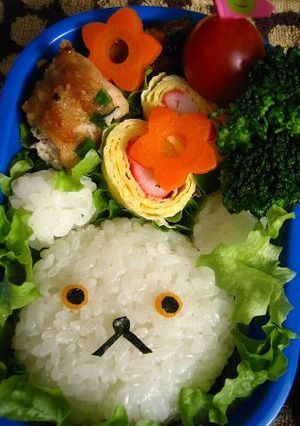 キャラ弁♪しろくまちゃん♪-レシピのメイン写真