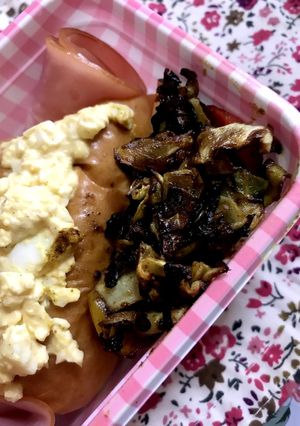 簡単パプリカとキャベツのカレー炒め-レシピのメイン写真