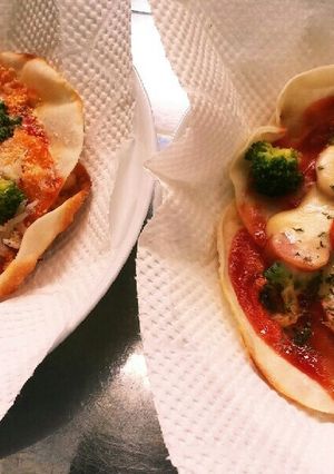 フライパンde餃子の皮ピッツァパーティー-レシピのメイン写真