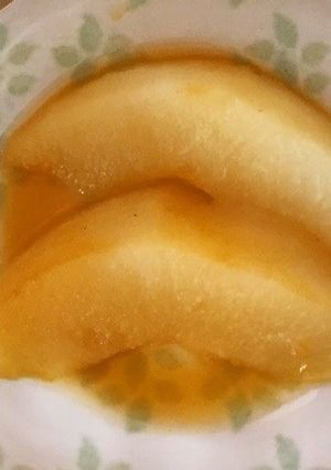梨のコンポート～紅茶風味～-レシピのメイン写真