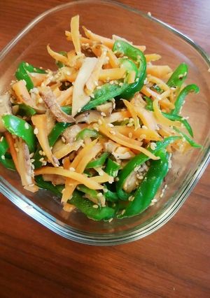 彩り良し◎カラフル野菜の塩きんぴら-レシピのメイン写真