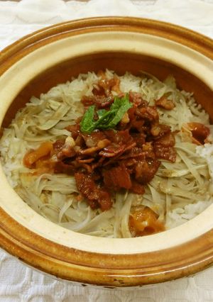 新ごぼうと豚肉のさっぱりごはん-レシピのメイン写真