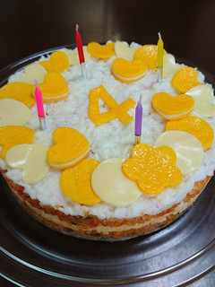 お誕生日に☆オムケーキ(*´ω`*)-レシピのメイン写真