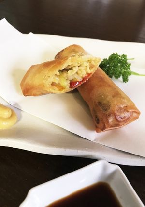 簡単節約やきそば春巻-レシピのメイン写真