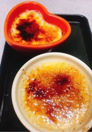 クレームブリュレ-レシピのメイン写真