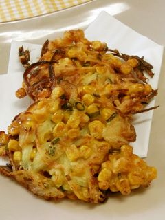 とうもろこしのかき揚げ-レシピのメイン写真